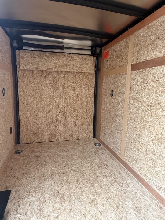 New 2027 US Cargo 5 x 10 Enclosed Trailer Ramp Door with 5FT 6IN INTERIOR - Screwless Exterior w/Upgraded Options