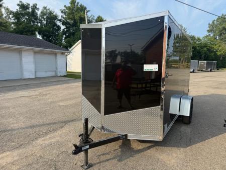 New 2027 US Cargo 6 x 12 Enclosed Trailer Ramp Door with 6FT 6IN INTERIOR - Screwless Exterior w/Upgraded Options