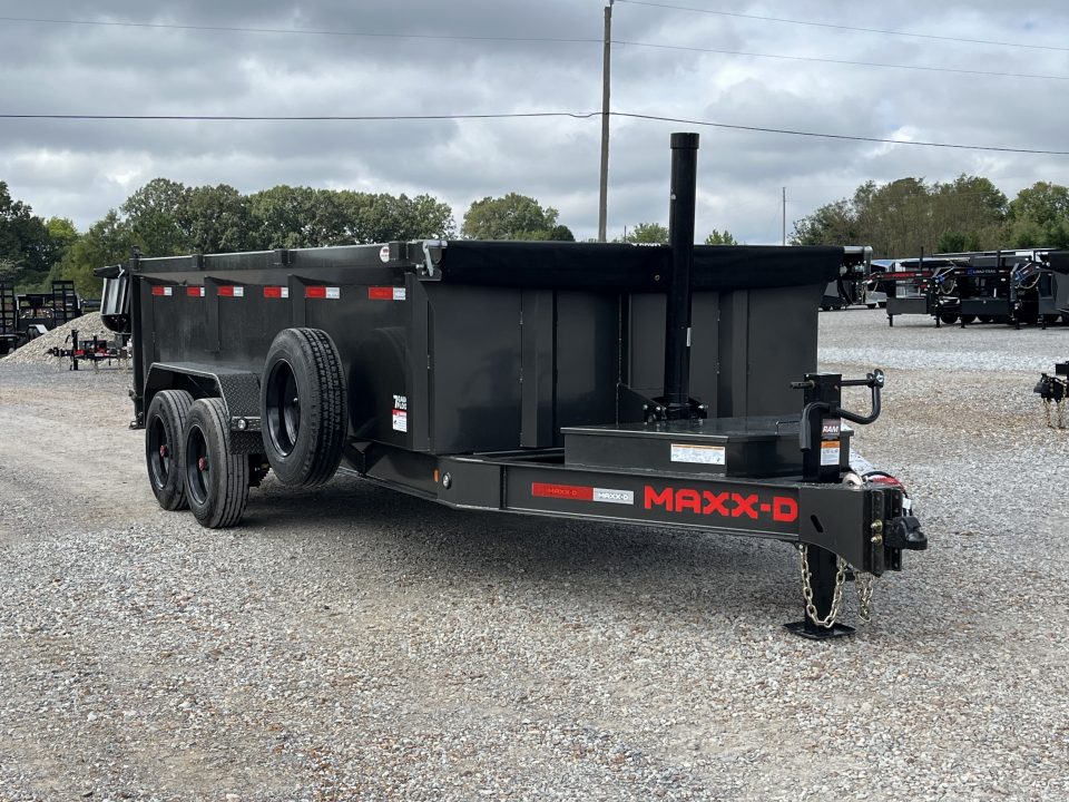 New 2027 MAXXD 83"X16' 17.5K Telescopic Dump Trailer