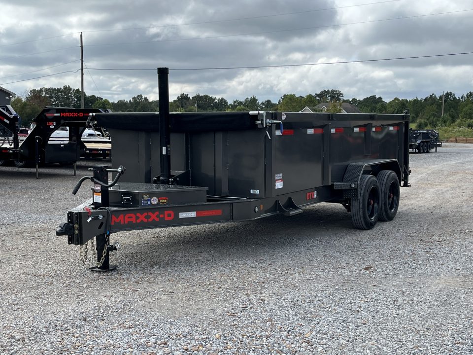 New 2027 MAXXD 83"X16' 17.5K Telescopic Dump Trailer