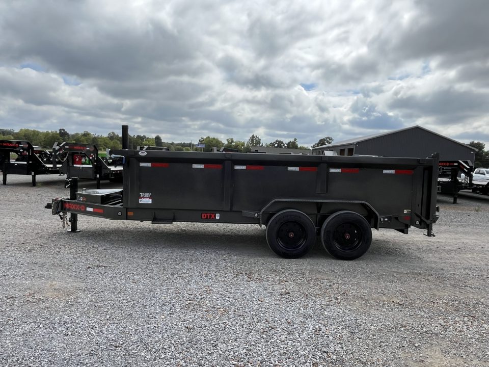New 2027 MAXXD 83"X16' 17.5K Telescopic Dump Trailer