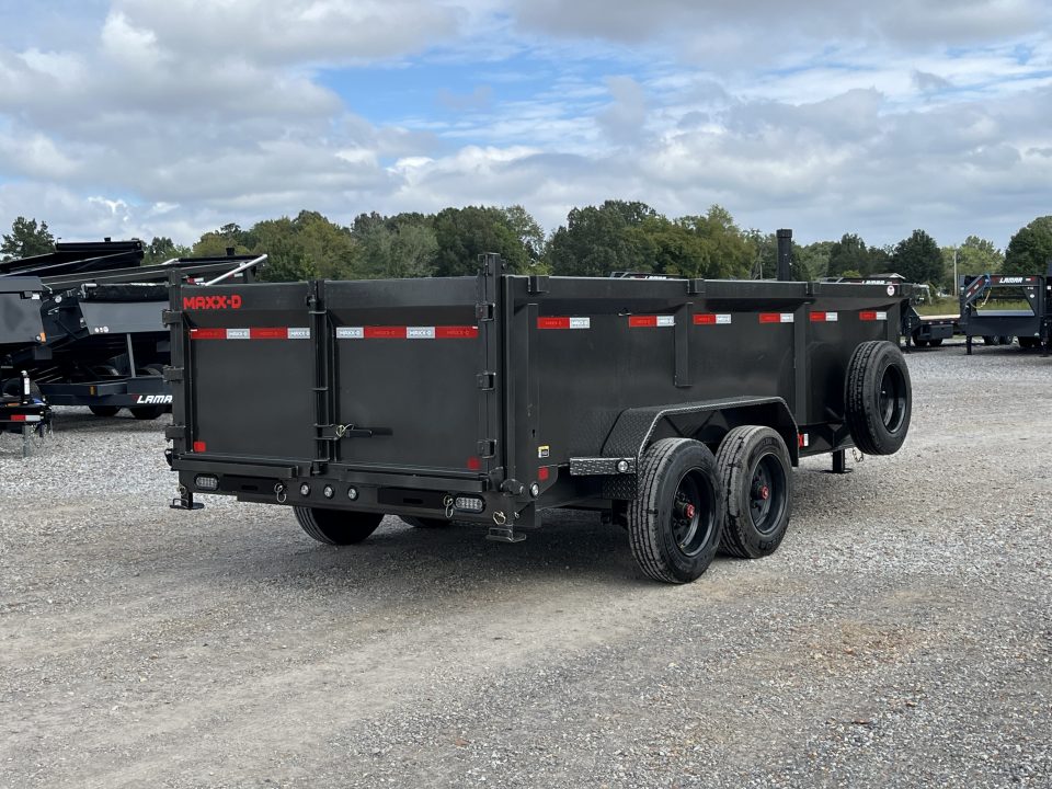 New 2027 MAXXD 83"X16' 17.5K Telescopic Dump Trailer