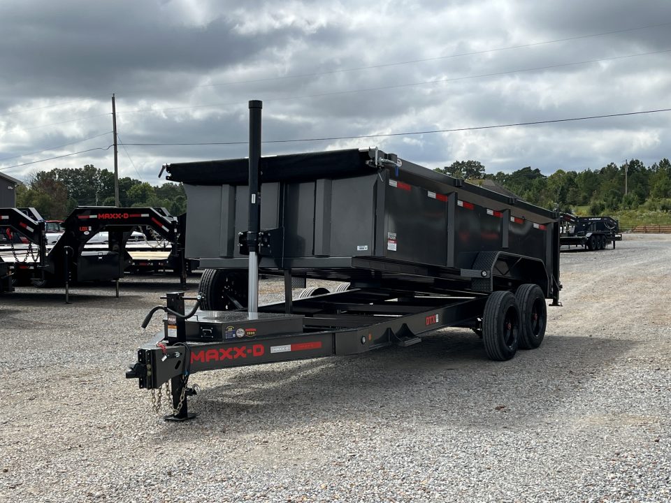 New 2027 MAXXD 83"X16' 17.5K Telescopic Dump Trailer