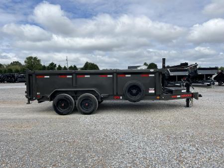 New 2027 MAXXD 83"X16' 17.5K Telescopic Dump Trailer