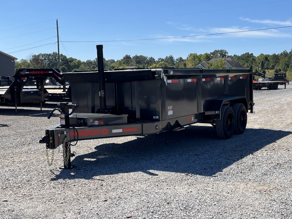 New 2027 MAXXD 83"X16' 17.5K Telescopic Dump Trailer