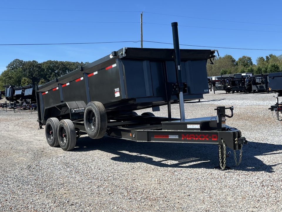 New 2027 MAXXD 83"X16' 17.5K Telescopic Dump Trailer