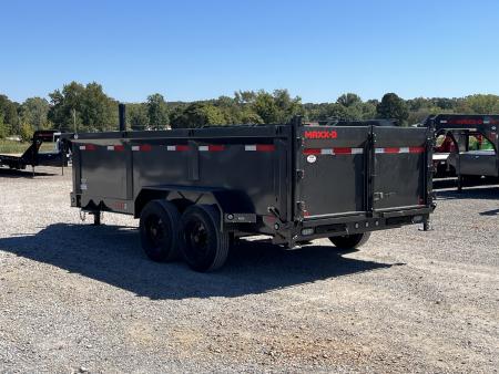 New 2027 MAXXD 83"X16' 17.5K Telescopic Dump Trailer