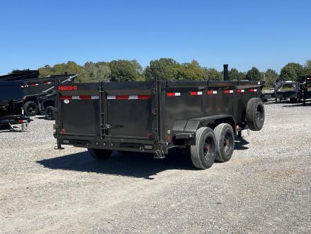 New 2027 MAXXD 83"X16' 17.5K Telescopic Dump Trailer