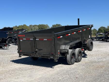 New 2027 MAXXD 83"X16' 17.5K Telescopic Dump Trailer