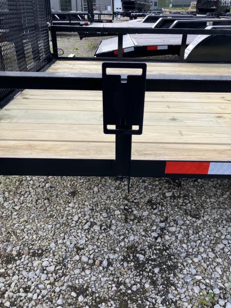 New 2027 Triple Crown Trailers 7x18 7000 GVWR w/Removable Side Load Ramps ATV Trailer
