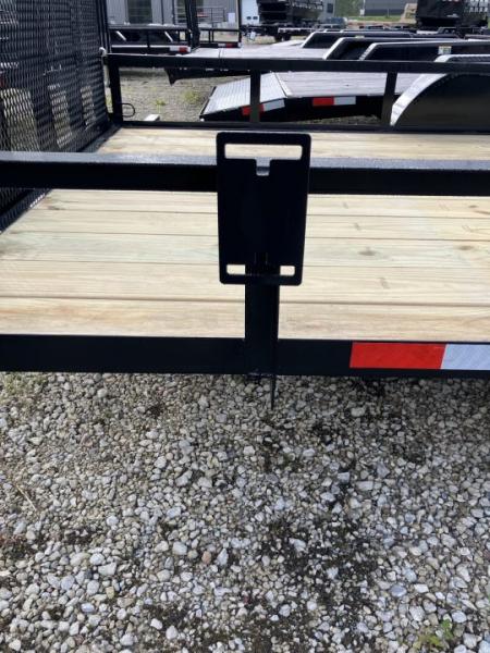 New 2027 Triple Crown Trailers 7x18 7000 GVWR w/Removable Side Load Ramps ATV Trailer