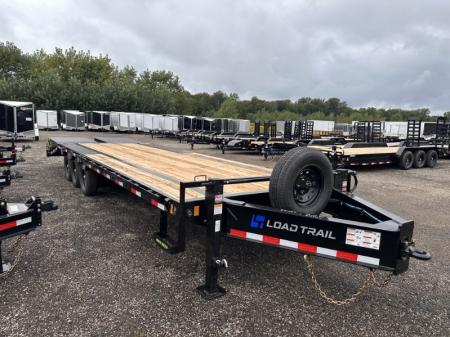 New 2027 Load Trail 102x28 Deckover Tag 14k w/Max Ramps Deckover Trailer