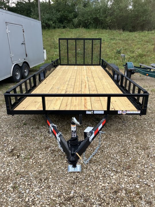 New 2027 Triple Crown Trailers 7x20 7000 GVWR w/Removable Side Load Ramps ATV Trailer