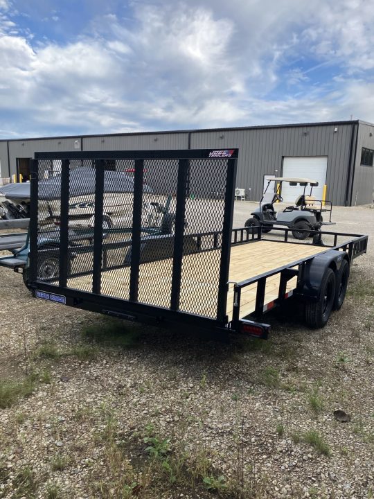 New 2027 Triple Crown Trailers 7x20 7000 GVWR w/Removable Side Load Ramps ATV Trailer