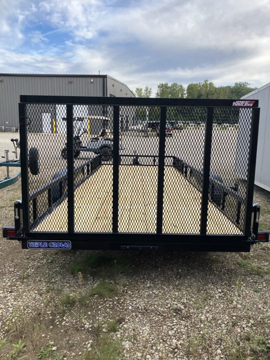 New 2027 Triple Crown Trailers 7x20 7000 GVWR w/Removable Side Load Ramps ATV Trailer