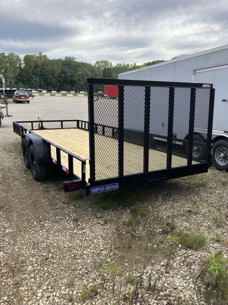 New 2027 Triple Crown Trailers 7x20 7000 GVWR w/Removable Side Load Ramps ATV Trailer
