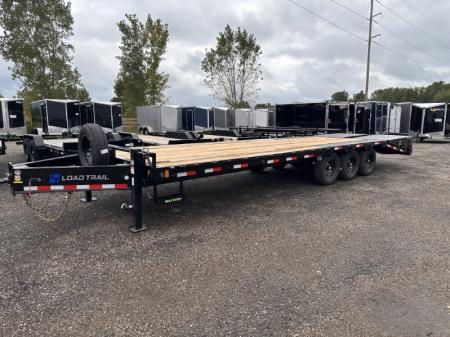 New 2027 Load Trail 102x28 Deckover Tag 14k w/Max Ramps Deckover Trailer