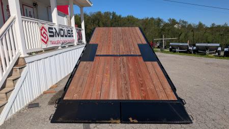 New 2027 BWise 26' (4' Stationary + 22' TILT) Deckover POWER Split Tilt Trailer