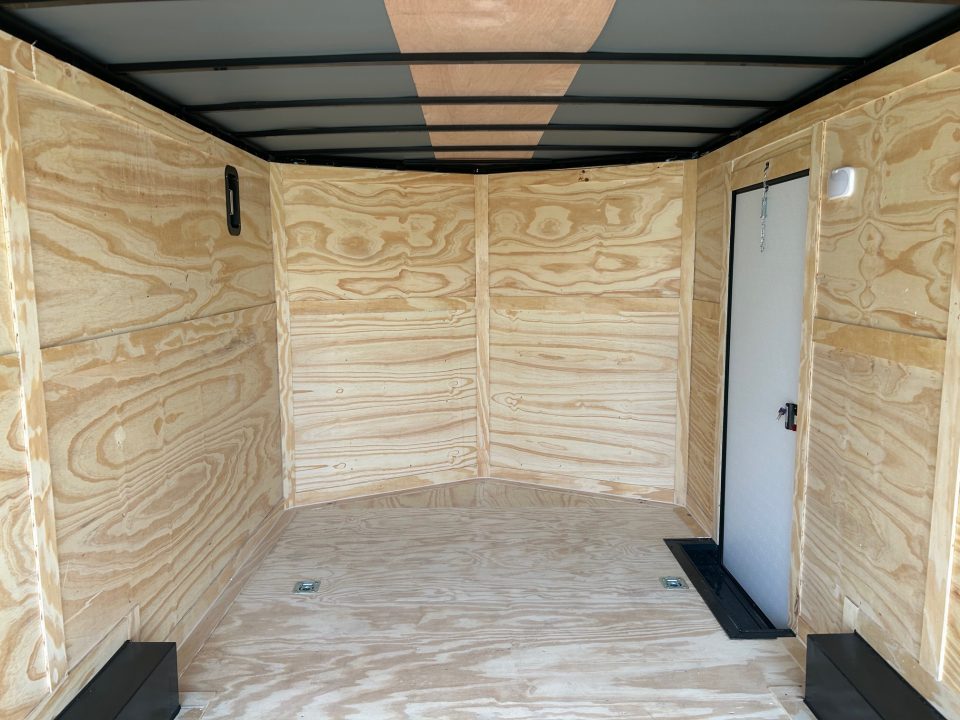 New 2027 Rock Solid 8.5x16 Tandem 10K Cargo w/ .080 Exterior, Ramp Door, & 7' Interior Height