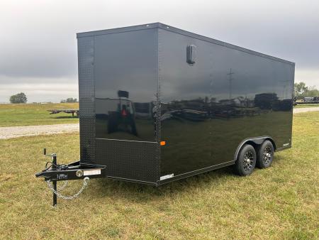 New 2027 Rock Solid 8.5x16 Tandem 10K Cargo w/ .080 Exterior, Ramp Door, & 7' Interior Height