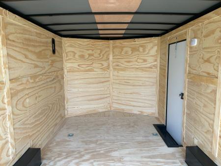 New 2027 Rock Solid 8.5x16 Tandem 10K Cargo w/ .080 Exterior, Ramp Door, & 7' Interior Height