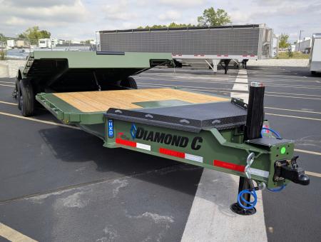 New HXD-210-24' Gravity Tilt 102  Wide: 23K (GVWR), ABS-Brakes, Drive Over Fenders, Equipment Trailer