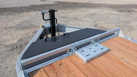 New 2027 BWise 22' (19+3) HD Lo Pro TRI-AXLE Equipment Hauler (21000# GVW)