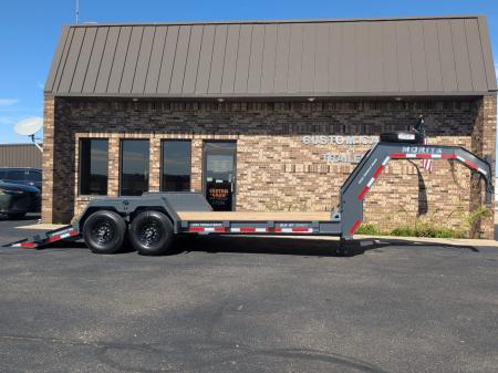 New 2027 Moritz International 14+6 14K Hydraulic Tail Equipment Trailer