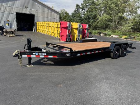 New 2027 BWISE EF20-16-HD 7X20 TA Equipment Trailer
