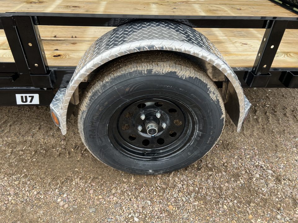 New 2027 PJ Trailers 12' ATV Utility U7 Utility Trailer