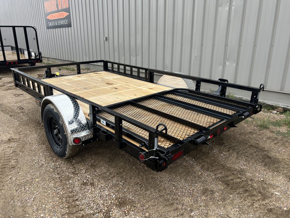 New 2027 PJ Trailers 12' ATV Utility U7 Utility Trailer