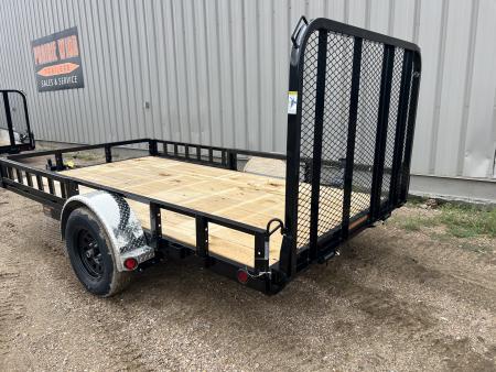 New 2027 PJ Trailers 12' ATV Utility U7 Utility Trailer