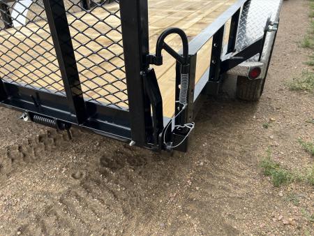 New 2027 PJ Trailers 12' ATV Utility U7 Utility Trailer