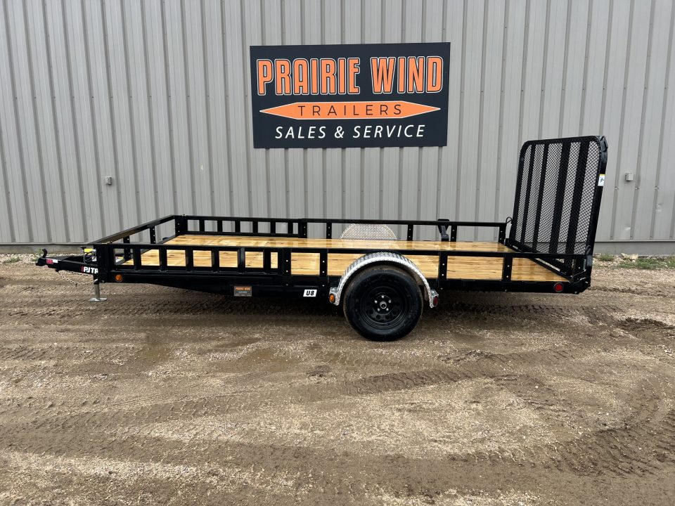 New 2027 PJ Trailers 14' ATV Utility U8 Utility Trailer