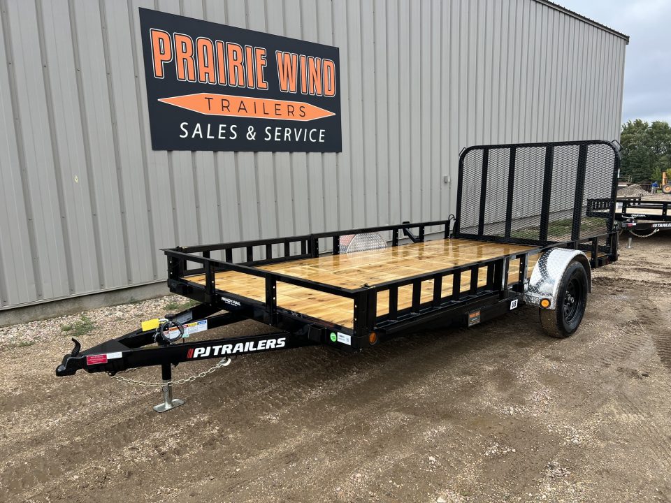 New 2027 PJ Trailers 14' ATV Utility U8 Utility Trailer