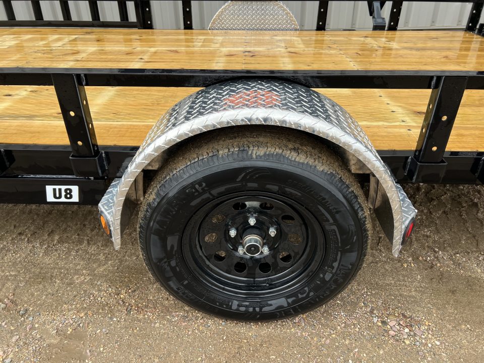 New 2027 PJ Trailers 14' ATV Utility U8 Utility Trailer