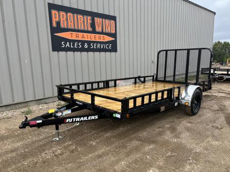 New 2027 PJ Trailers 14' ATV Utility U8 Utility Trailer