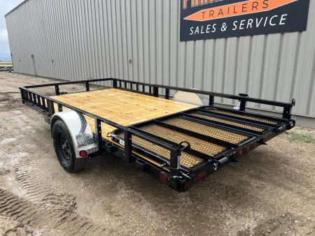 New 2027 PJ Trailers 14' ATV Utility U8 Utility Trailer
