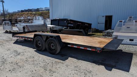 New 2027 BWise 20' (4+16) Lo Pro Gravity Tilt Trailer w/ Adjustable Cushion Cylinder