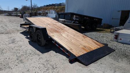 New 2027 BWise 20' (4+16) Lo Pro Gravity Tilt Trailer w/ Adjustable Cushion Cylinder