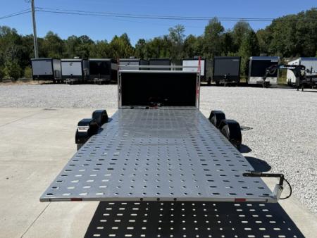 New Futura SHIFTR 8000- Hydraulic Lowering Trailer W/ Tyre Rack, Jockey Jack, Spare Tire, Winch and Rock Guard