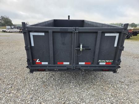 New 2027 Lamar 83X16 TANDEM 14K TELESCOPIC DUMP W/36" SIDES & 7 GAUGE FLOOR