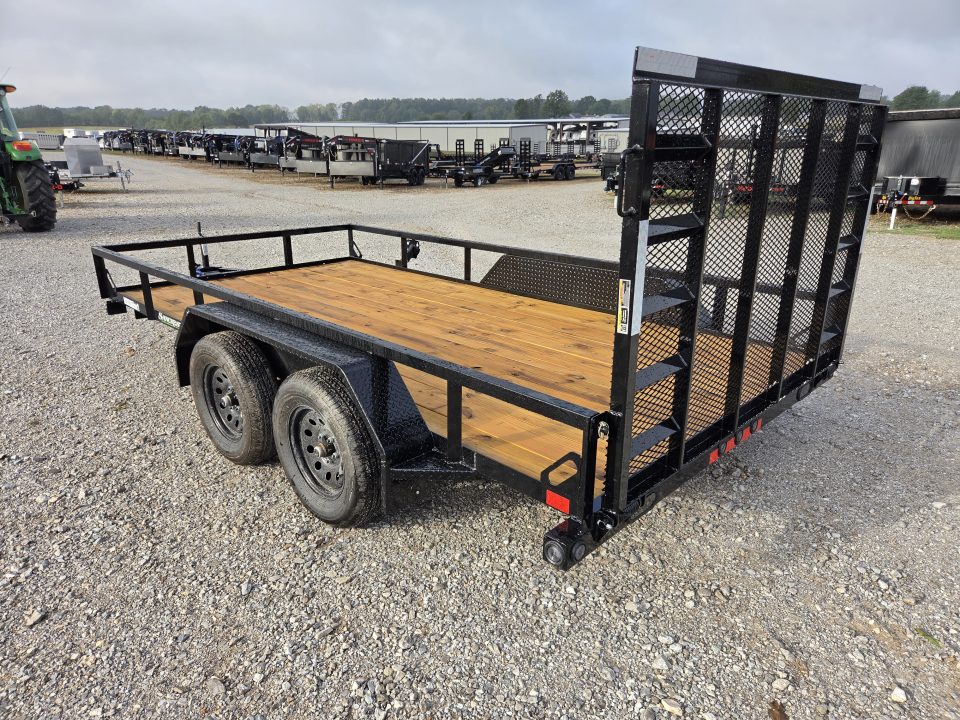 New 2027 Load Trail 83X14 TANDEM 7K TUBETOP UTILITY W/4' SPRING GATE