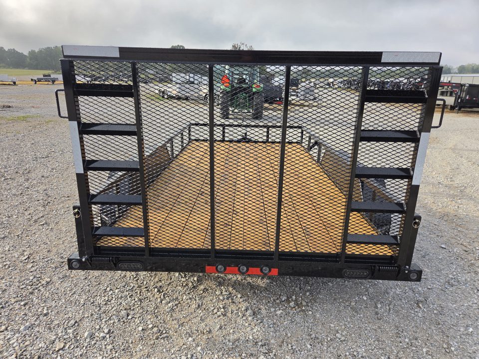 New 2027 Load Trail 83X14 TANDEM 7K TUBETOP UTILITY W/4' SPRING GATE