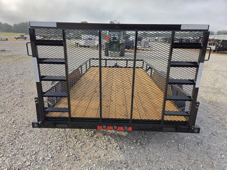 New 2027 Load Trail 83X14 TANDEM 7K TUBETOP UTILITY W/4' SPRING GATE
