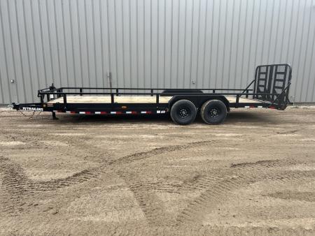 New 2027 PJ Trailers 24' Rail Side CC Equipment Trailer