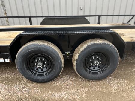 New 2027 PJ Trailers 24' Rail Side CC Equipment Trailer