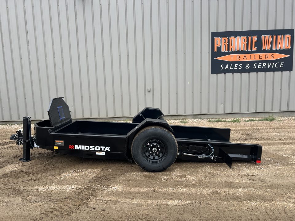 New 2027 Midsota SL12-RA Scissor Lift Tilt Trailer