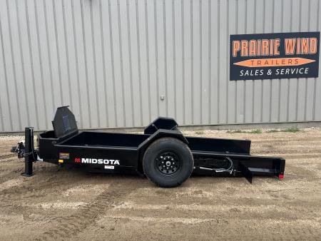 New 2027 Midsota SL12-RA Scissor Lift Tilt Trailer