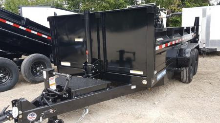 New 2027 Sure-Trac 82x14 Telescopic Dump Trailer 14K